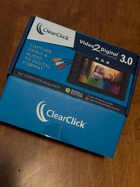ClearClick Video2Digital 3.0 Converter - Blue Box